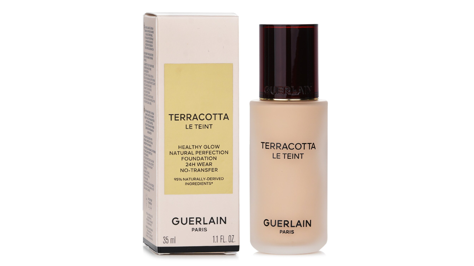 Guerlain No. 1N Neutral Terracotta Le Teint Natural Foundation - 35ml/1.1oz