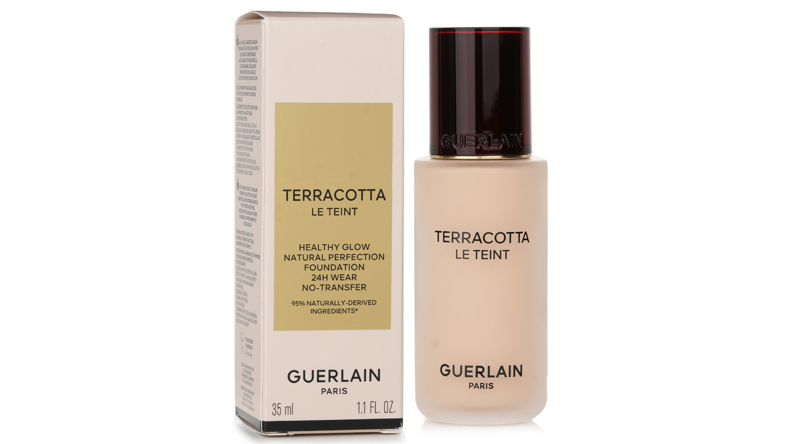 Guerlain No. 1C Cool Terracotta Le Teint Natural Foundation - 35ml/1.1oz