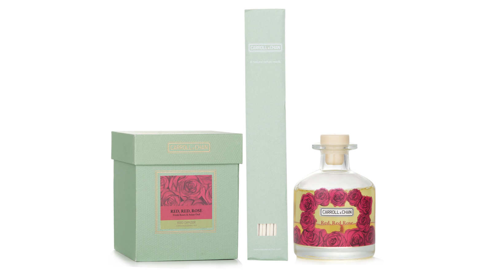 Carroll and Chan Red Rose Reed Diffuser - 200ml/6.76oz