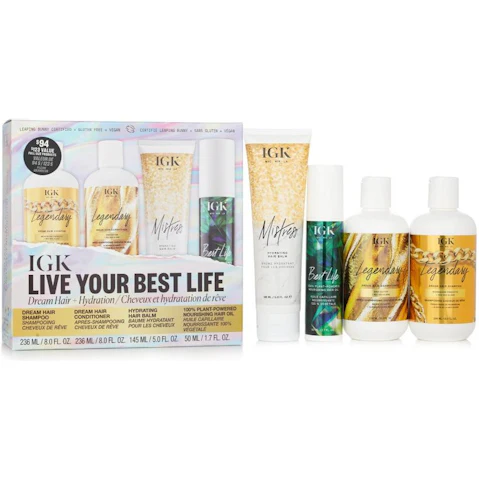 IGK Live Your Best Life Haircare Set