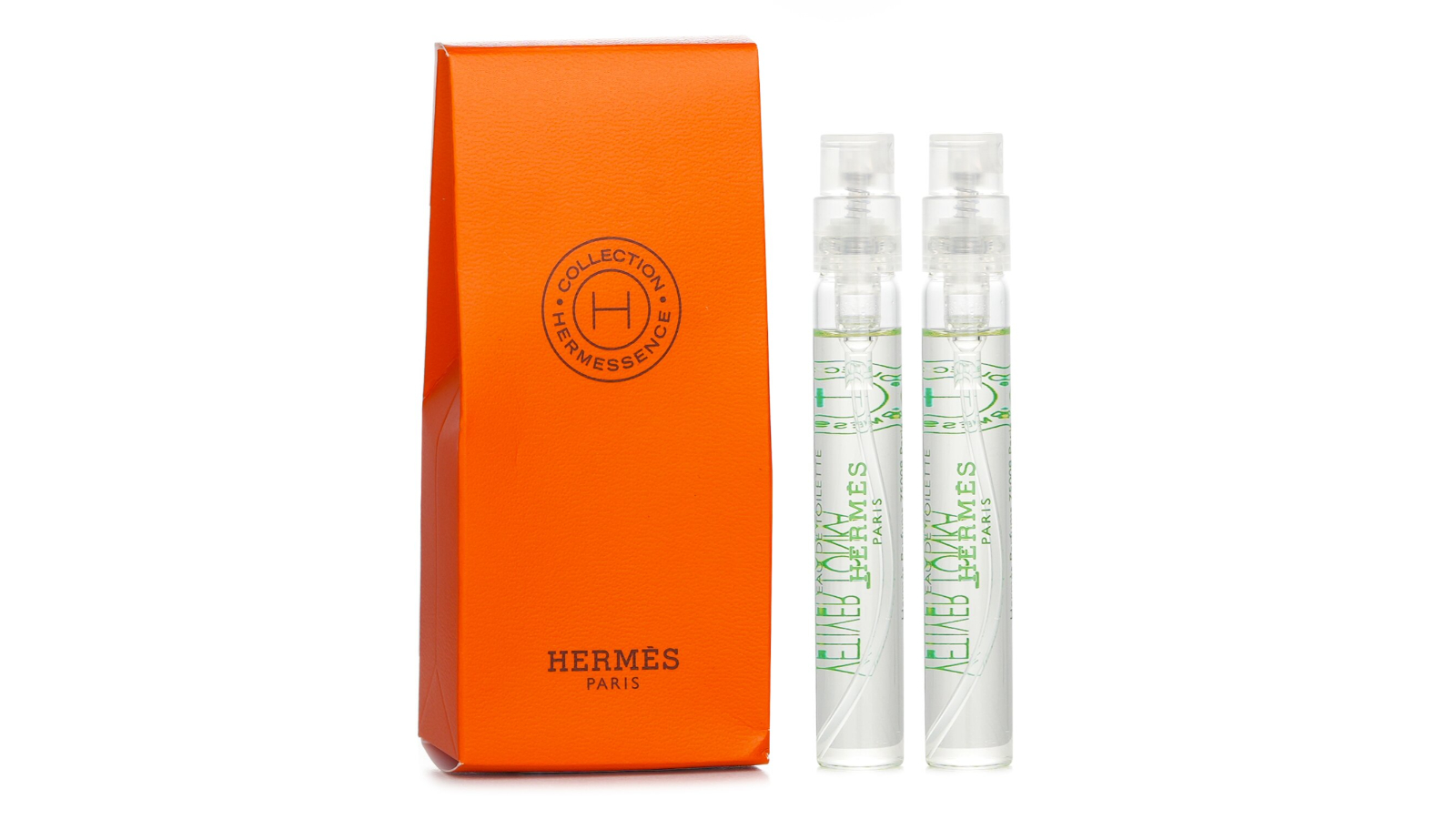 Hermes Vetiver Tonka Eau De Toilette Spray - 2 x 4ml