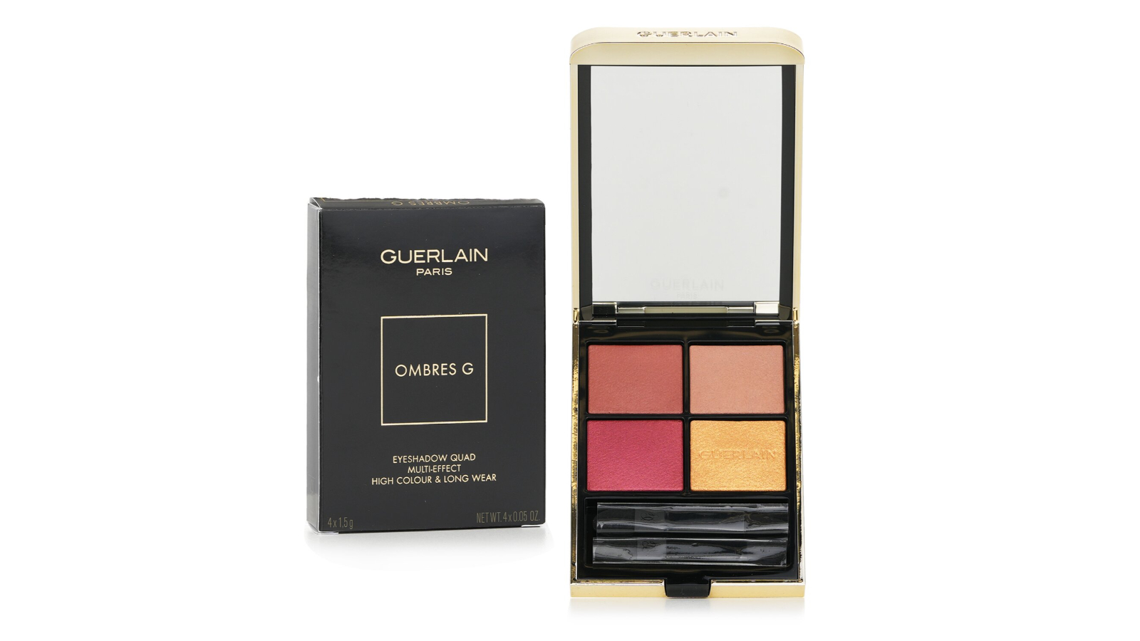 Guerlain No. 214 Exotic Orchid Ombres G Eyeshadow Quad - 1.5g/0.05oz