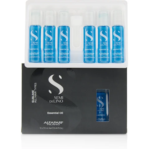 AlfaParf Semi Di Lino Sublime Essential Oil All Hair Types -12x13ml/0.44oz