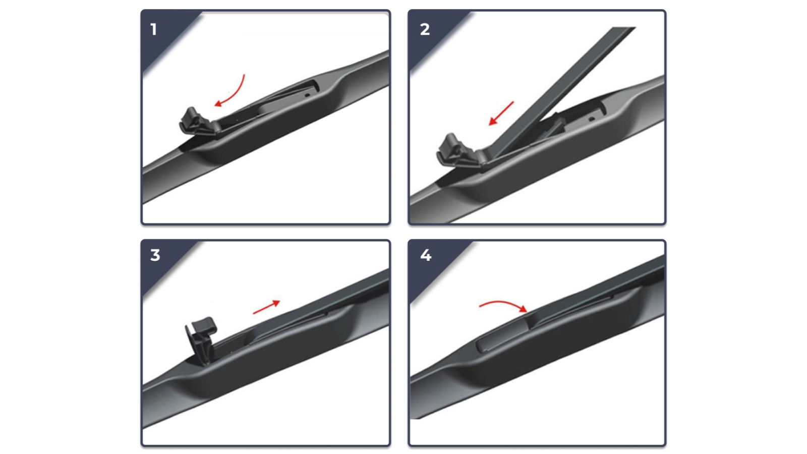 Acatana Pair of 26 and 16inch Front Windscreen Wiper Blades for Genesis