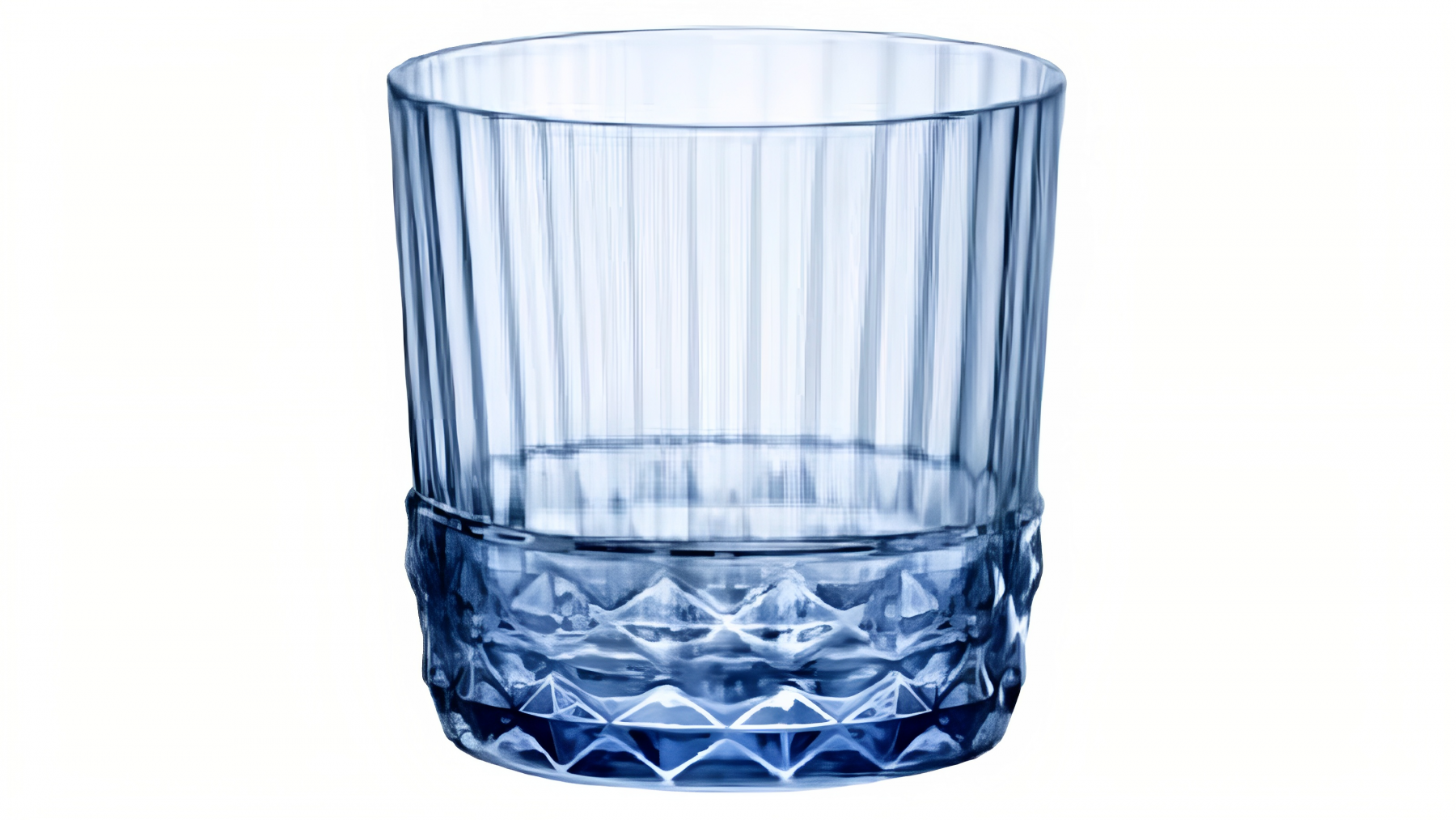 Bormioli Rocco Set of 6 America '20s 370ml Rock Drink Glasses - Sapphire