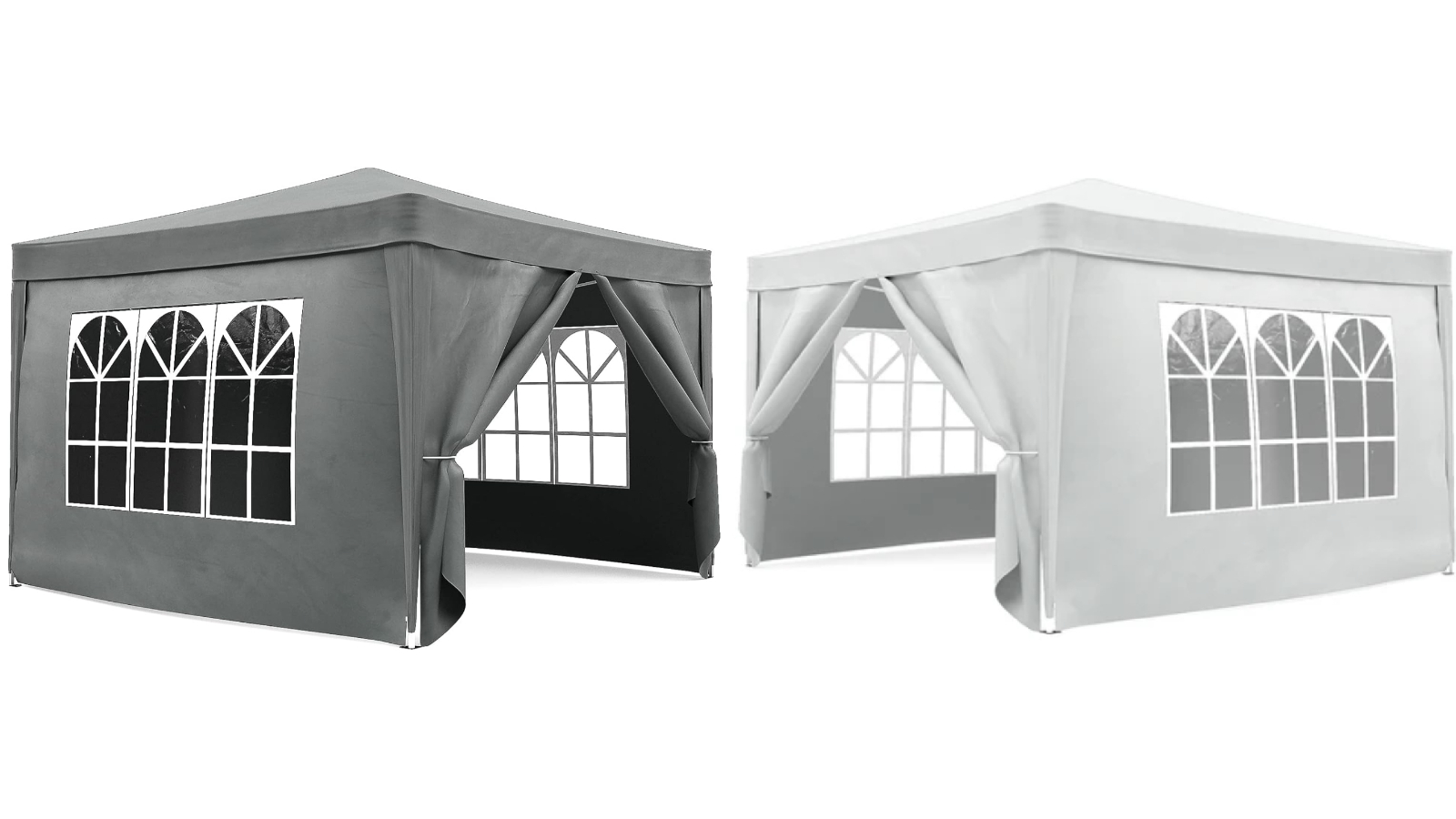 Advwin 3 x 3metre Portable Marquee Pop-up Canopy with 4 Sidewalls