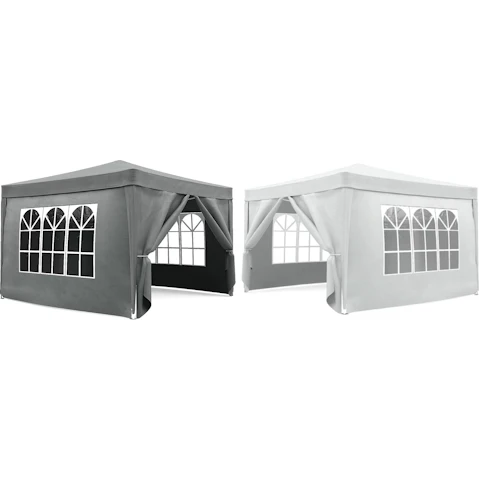 Advwin 3 x 3metre Portable Marquee Pop-up Canopy with 4 Sidewalls