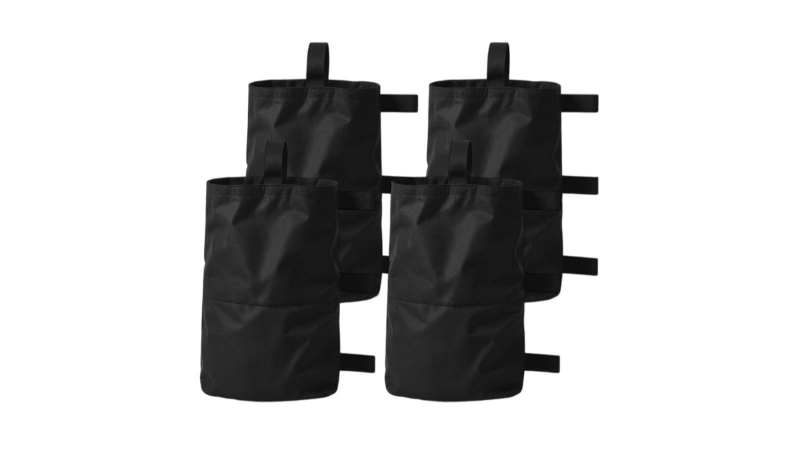 Advwin Pack of 4 Canopy Weight Bag - Black