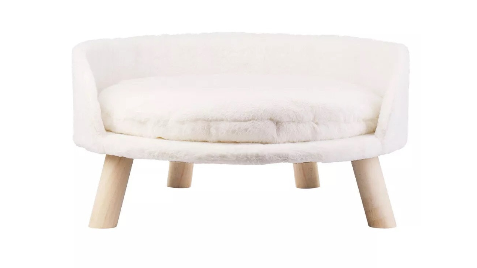 Hansona Elevated Pet Sofa Bed with Removable Cushion