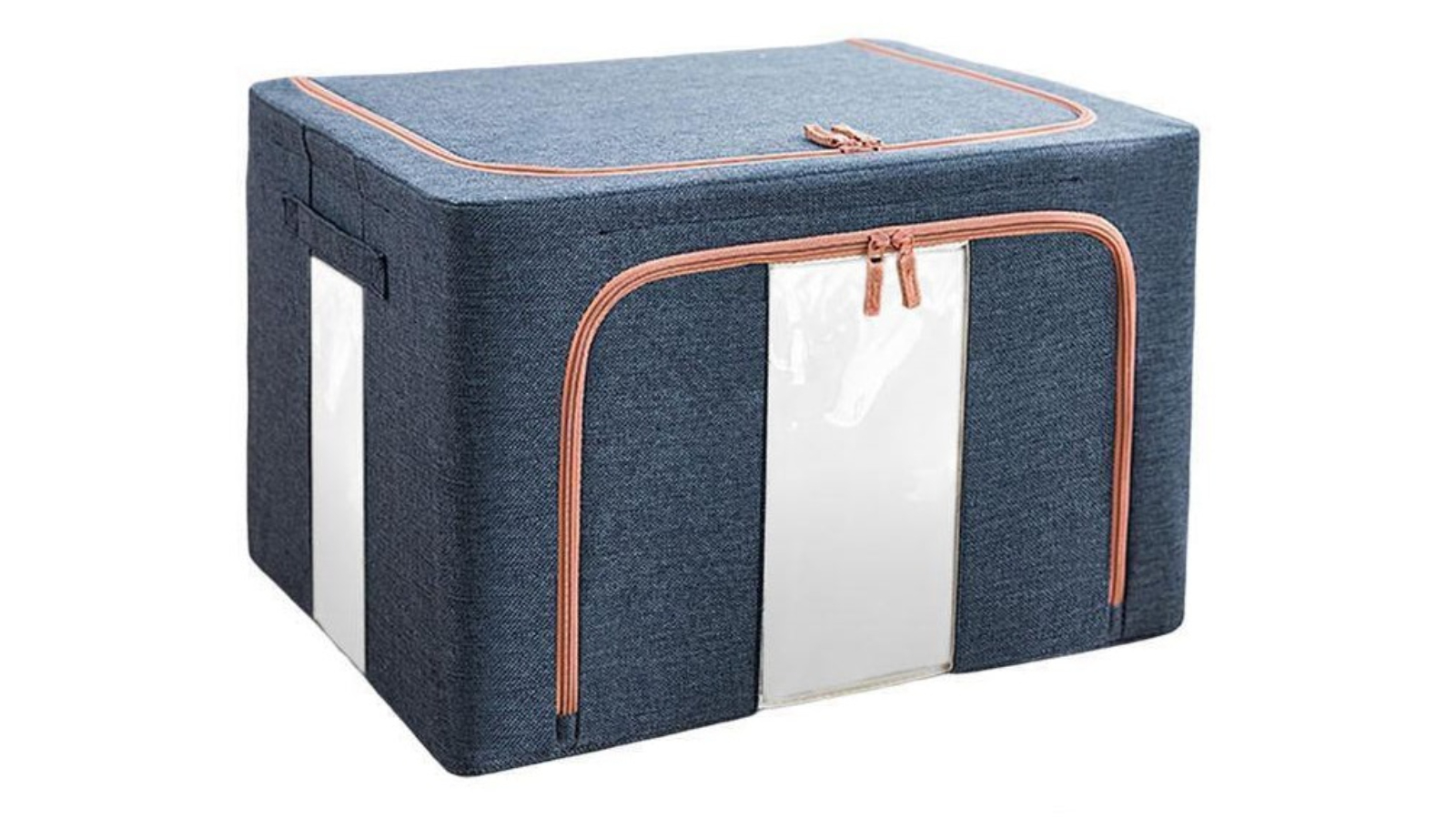 Hansona Navy Blue Cloth Closet Organizer