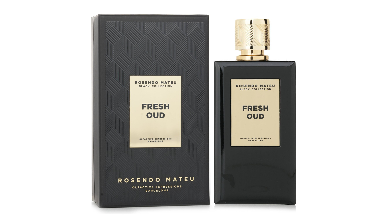 Rosendo Mateu Black Collection Fresh Oud Eau De Parfum Spray - 100ml/3.4oz