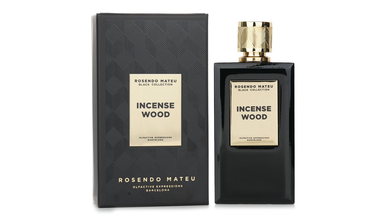 Rosendo Mateu Black Collection Incense Wood Eau De Parfum Spray - 100ml/3.4oz