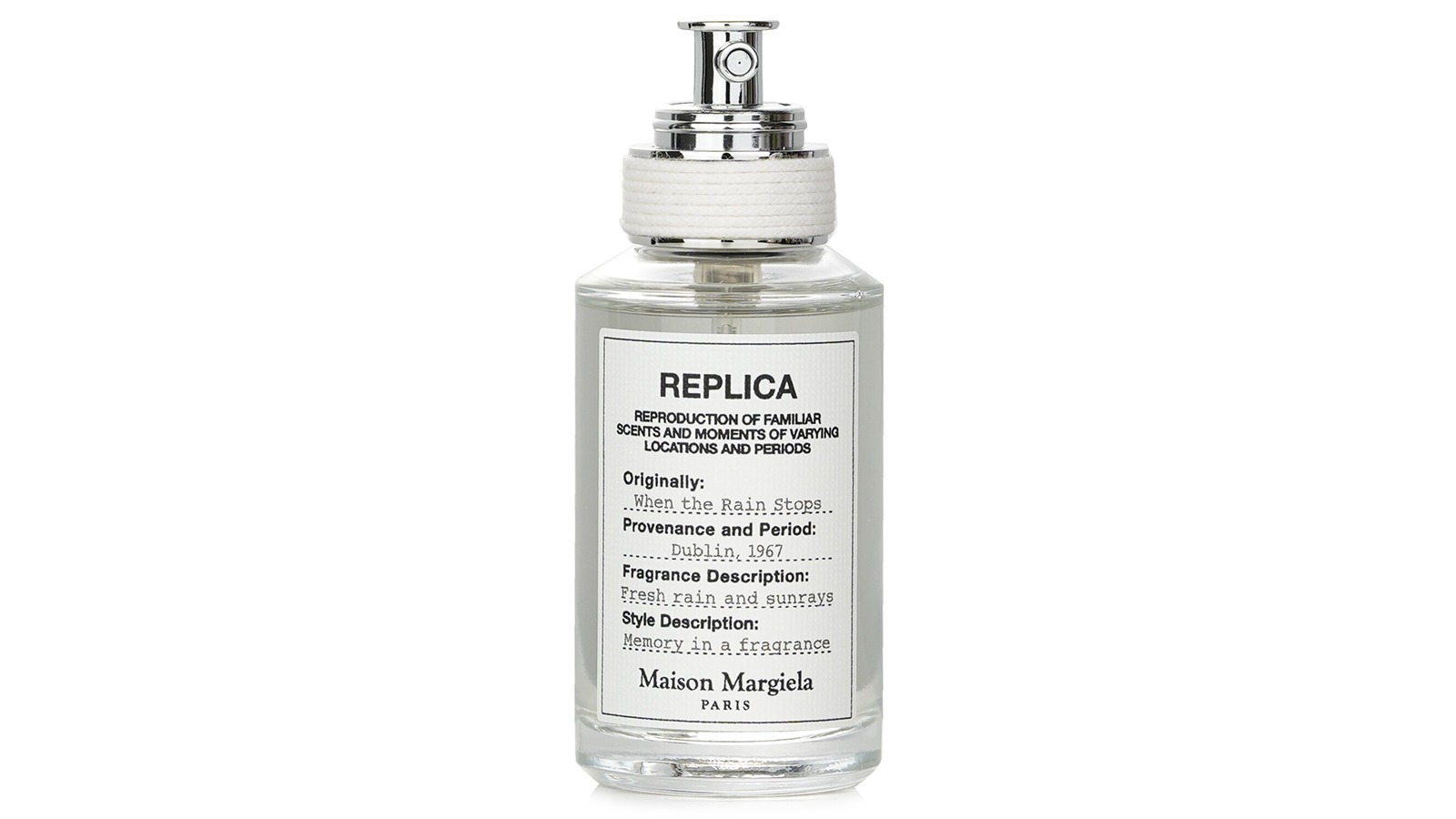 Maison Margiela Replica When the Rain Stops Eau De Toilette Spray - 30ml/1oz