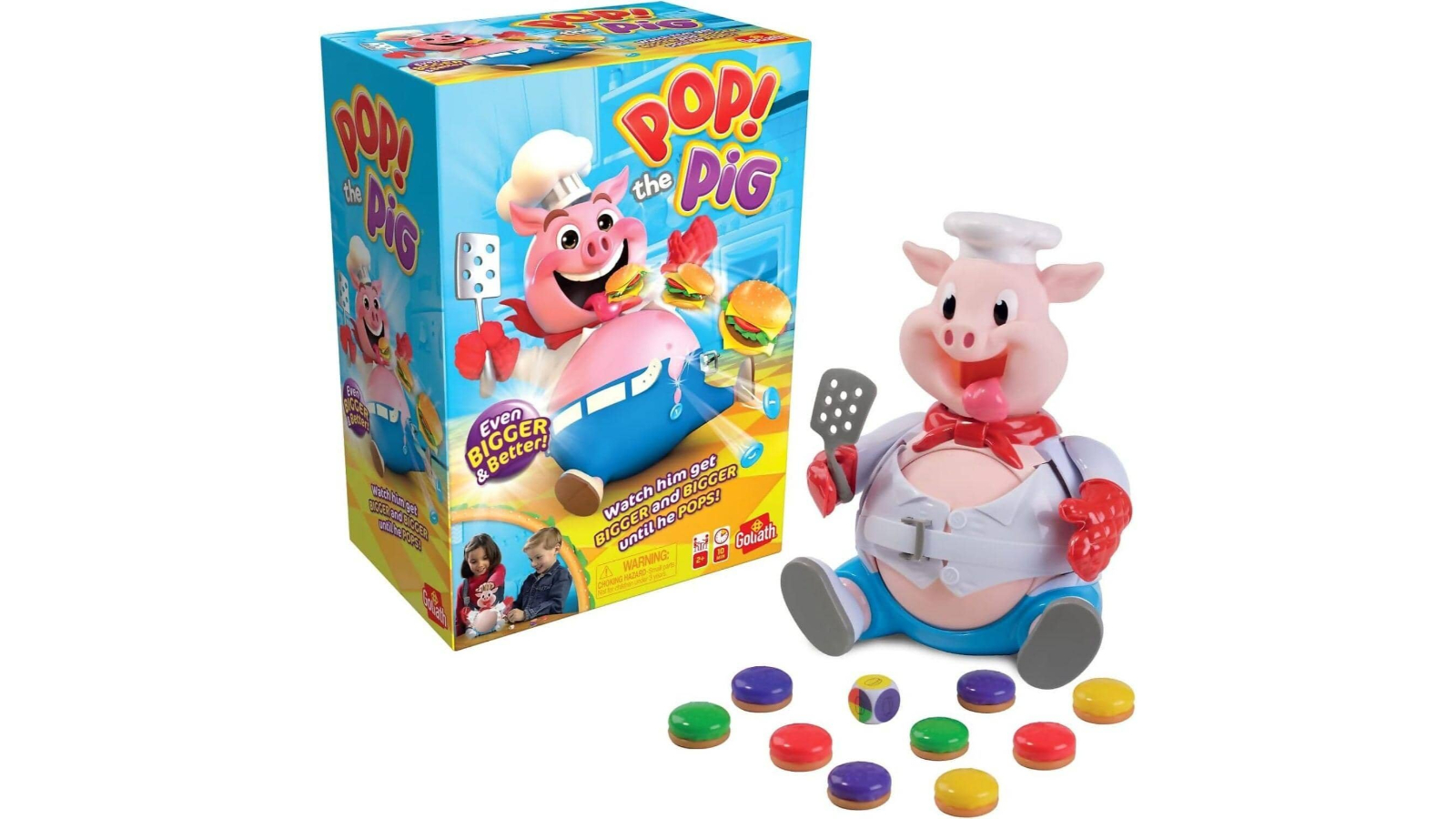 Goliath Pop The Pig Board Game - Multi-Coloured