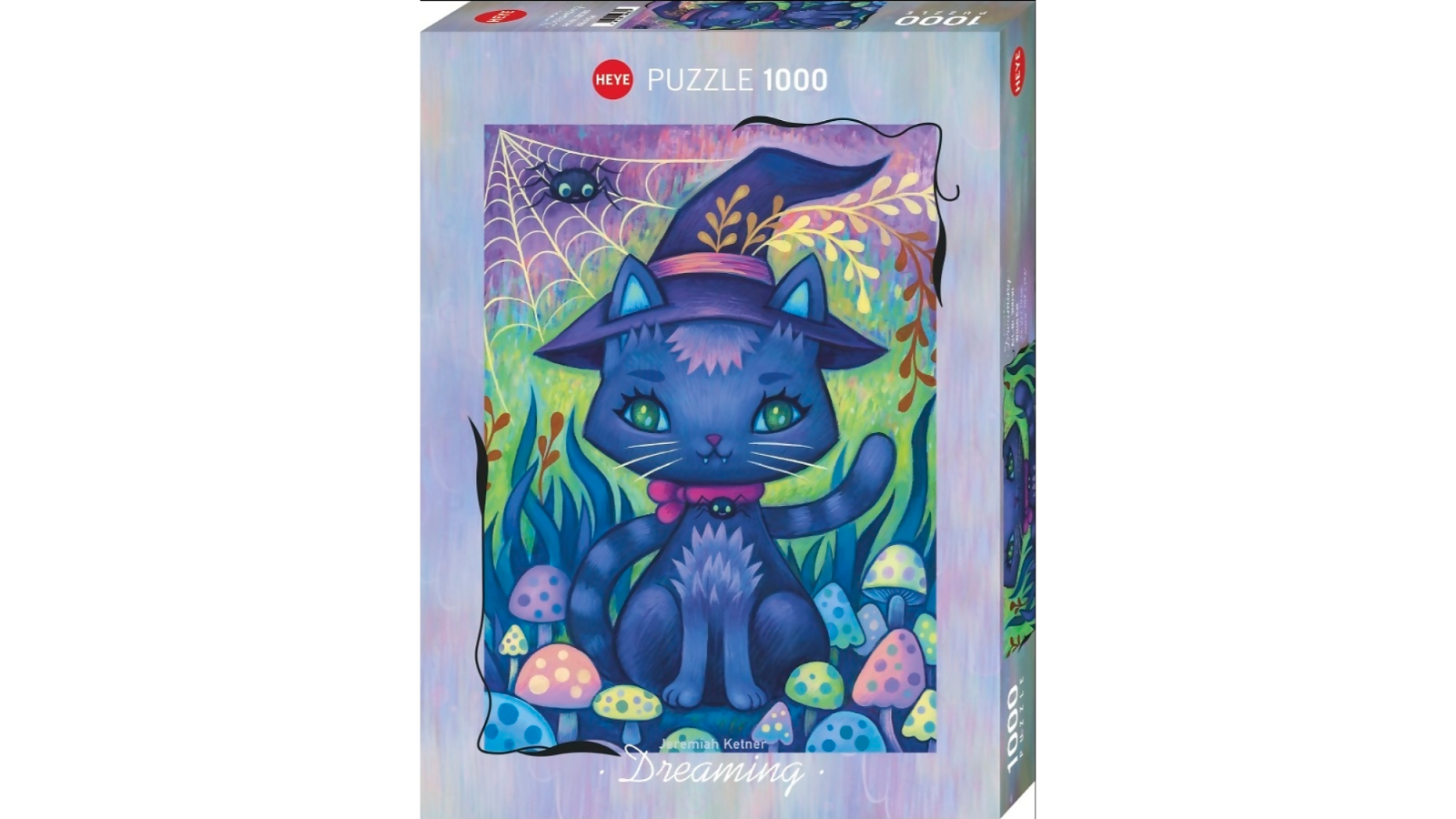 Heye 1000 Piece Jigsaw Puzzle Dreaming Witch Cat