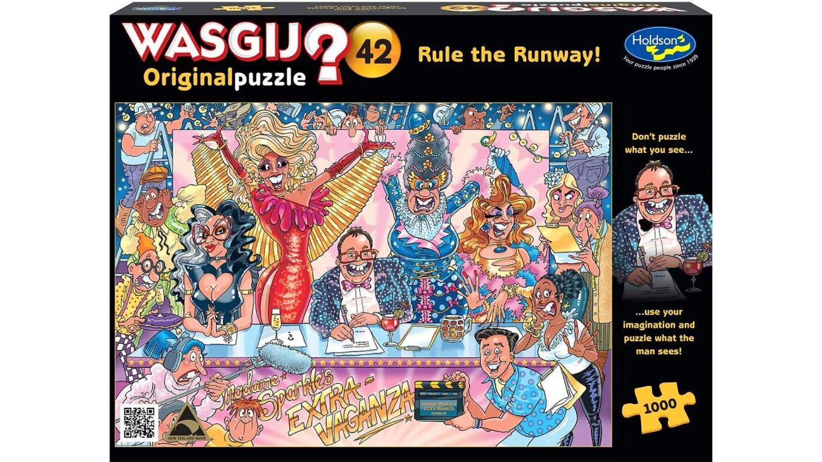 Holdson 1000 Piece Jigsaw Puzzle Wasgij Original 42 Rule The Runway