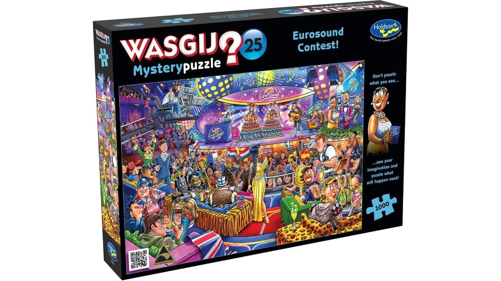 Holdson 1000 Piece Jigsaw Puzzle Wasgij Mystery 25 Eurosound Contest