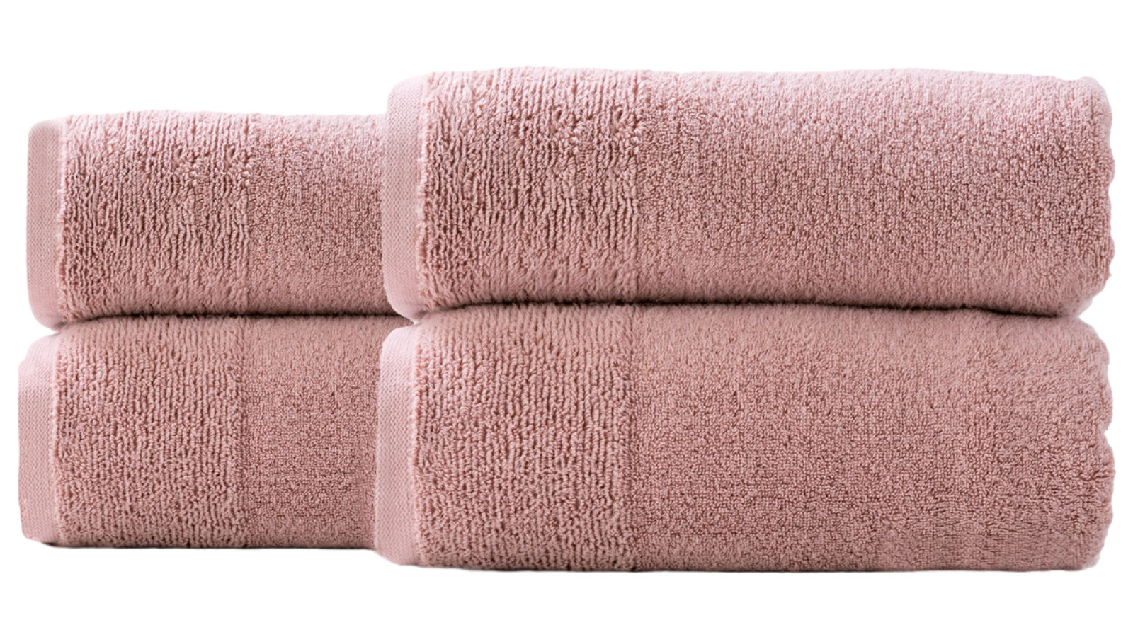 Renee Taylor Aireys 650gsm Zero Twist 4 Pack Bath Sheet - Cherwood