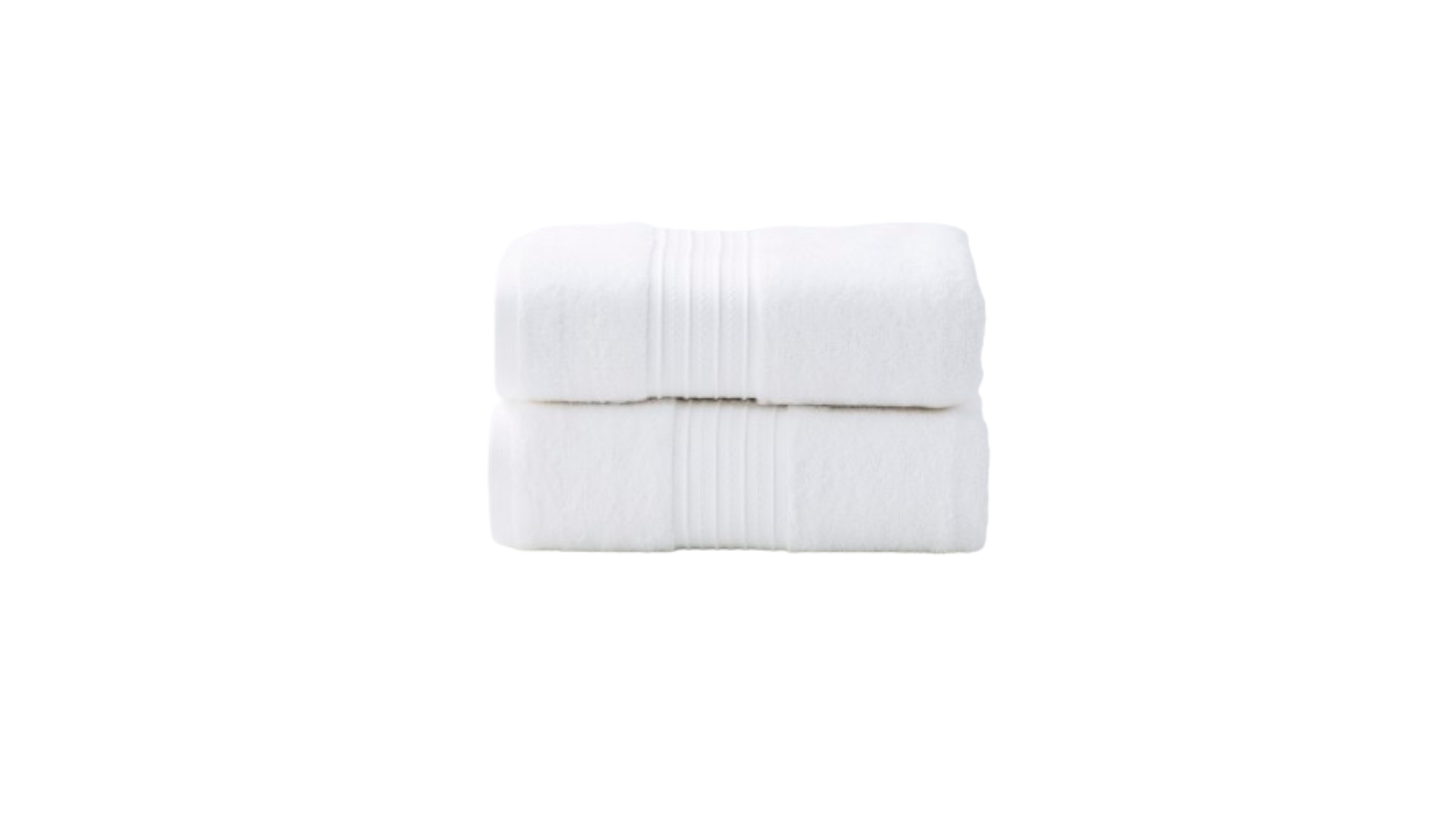 Renee Taylor Pack of 2 Brentwood 650gsm Low Twist Bath Towel - Bright