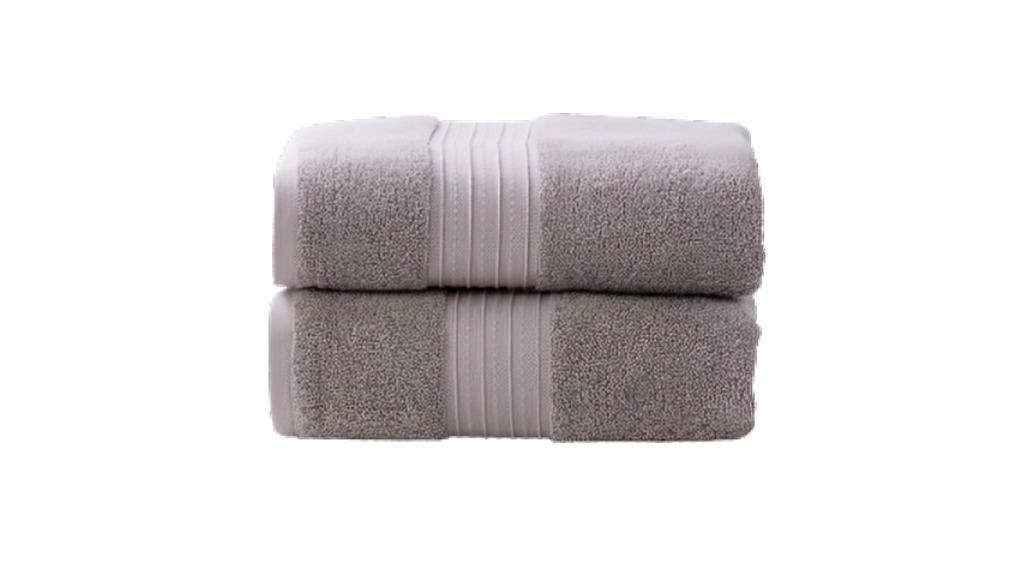 Renee Taylor Pack of 2 Brentwood 650gsm Low Twist Towel - Whisper