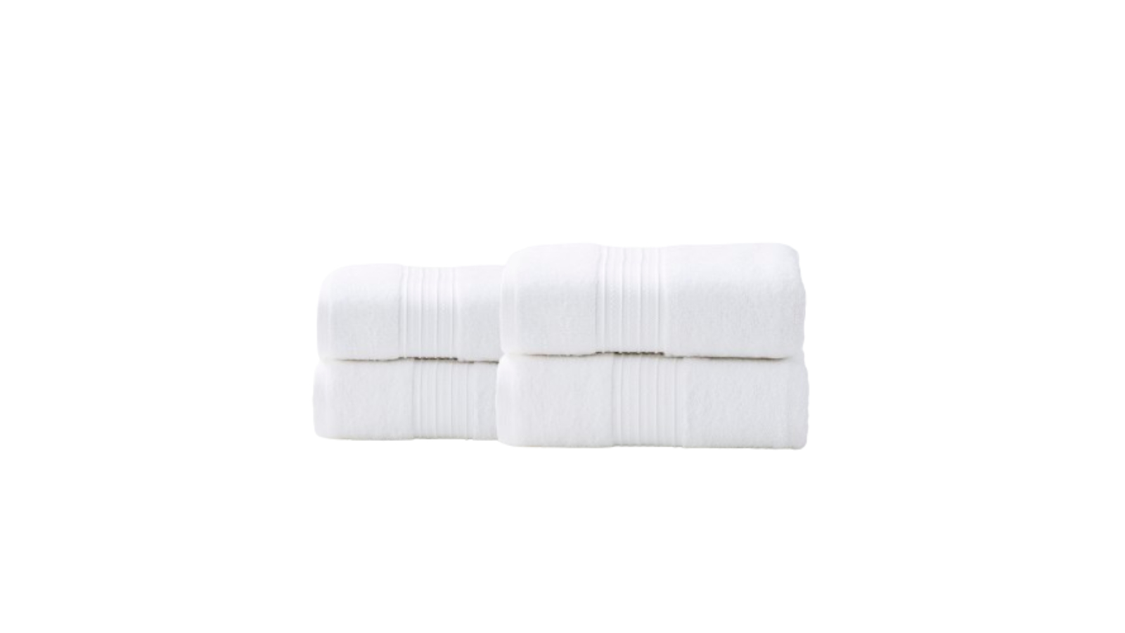 Renee Taylor Pack of 4 Brentwood 650gsm Low Twist Bath Towel - Bright