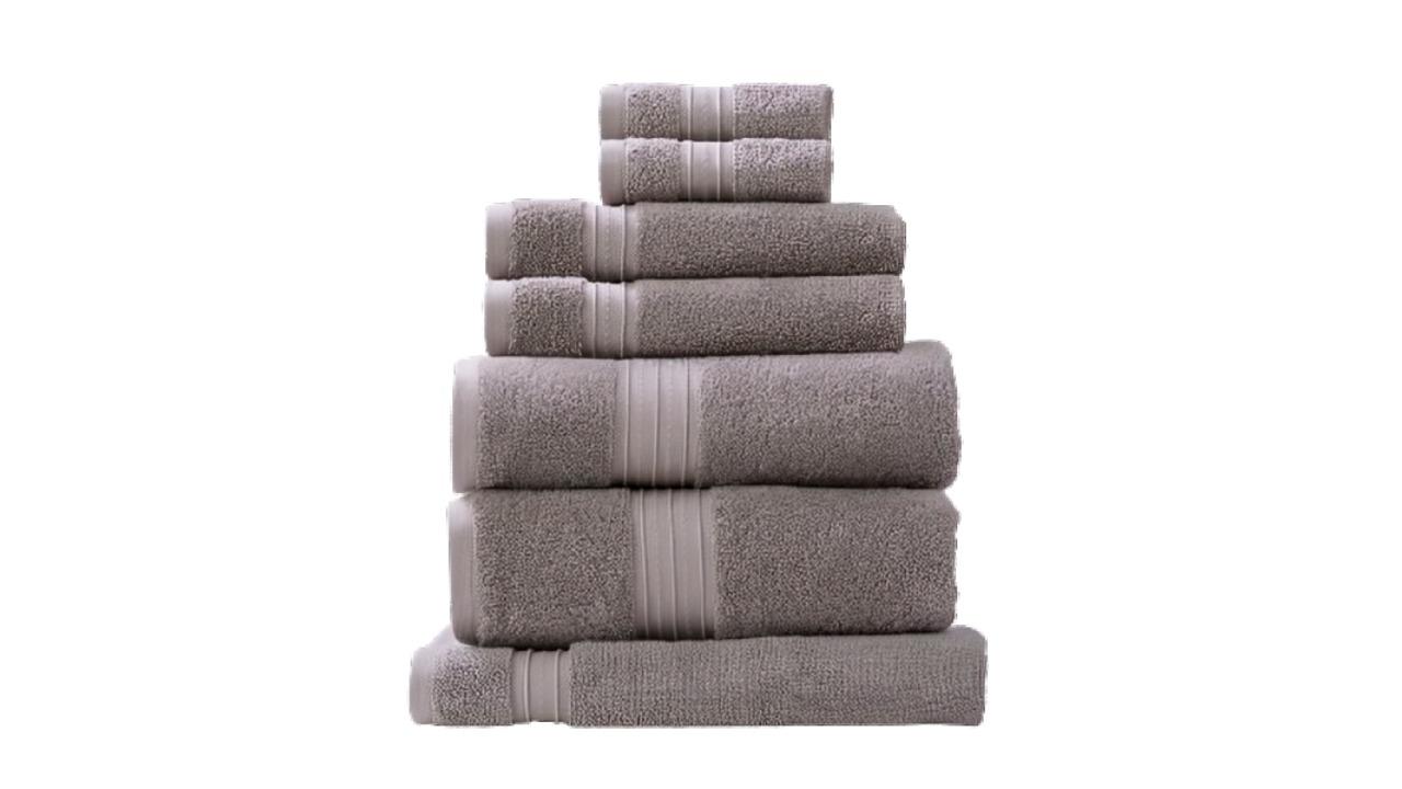 Renee Taylor 7 Piece Brentwood 650gsm Low Twist Towel - Whisper
