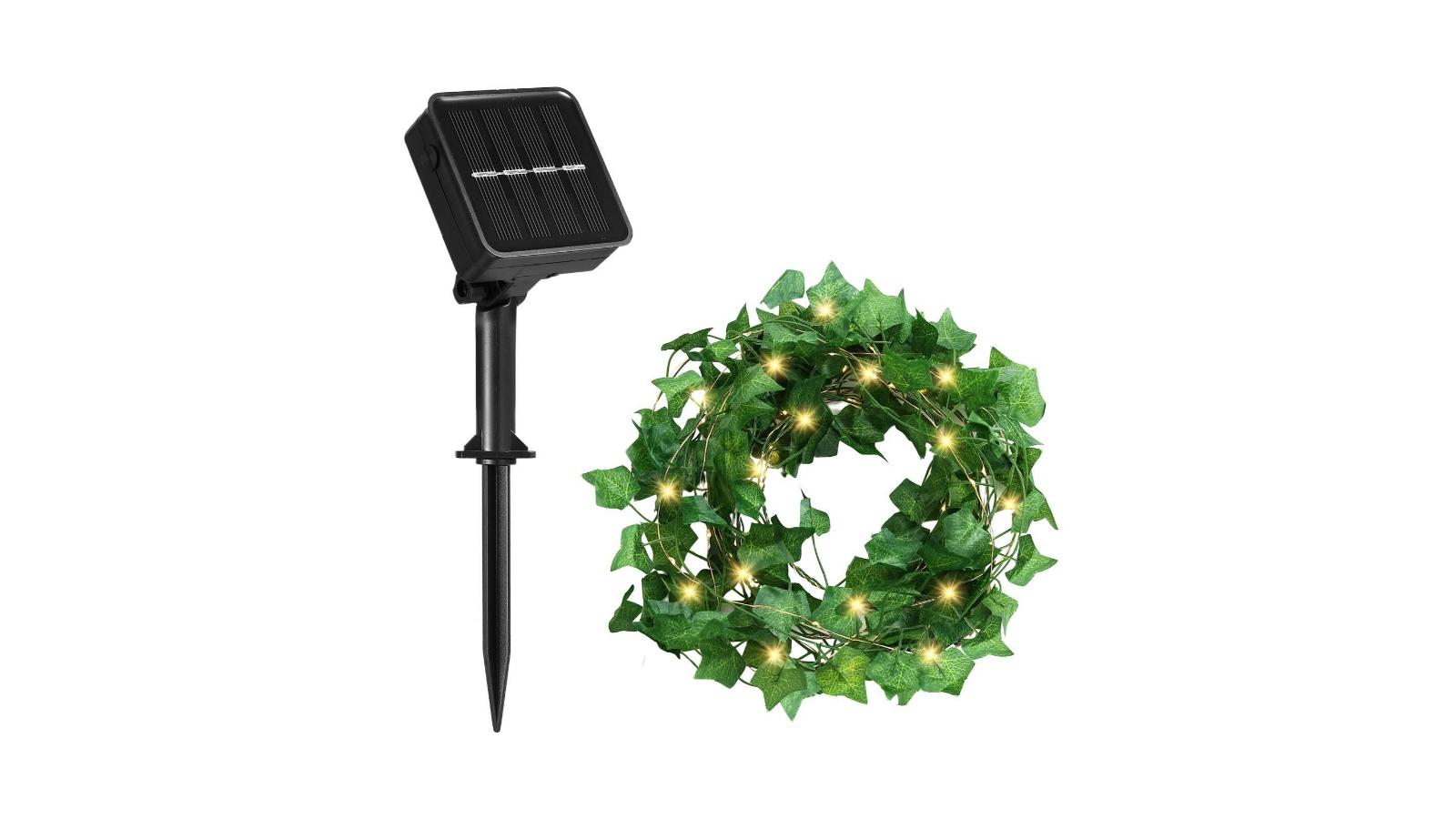 Maxkon Solar Ivy Vine 100 Fairy String LED Light - 10metre