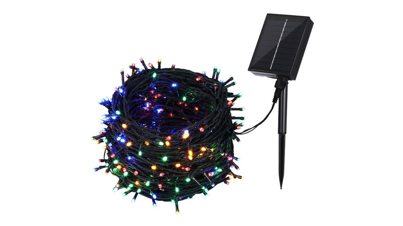 Waterproof Outdoor/Indoor Solar Fairy String LED Light Xmas Falling Twinkle Tree Decoration