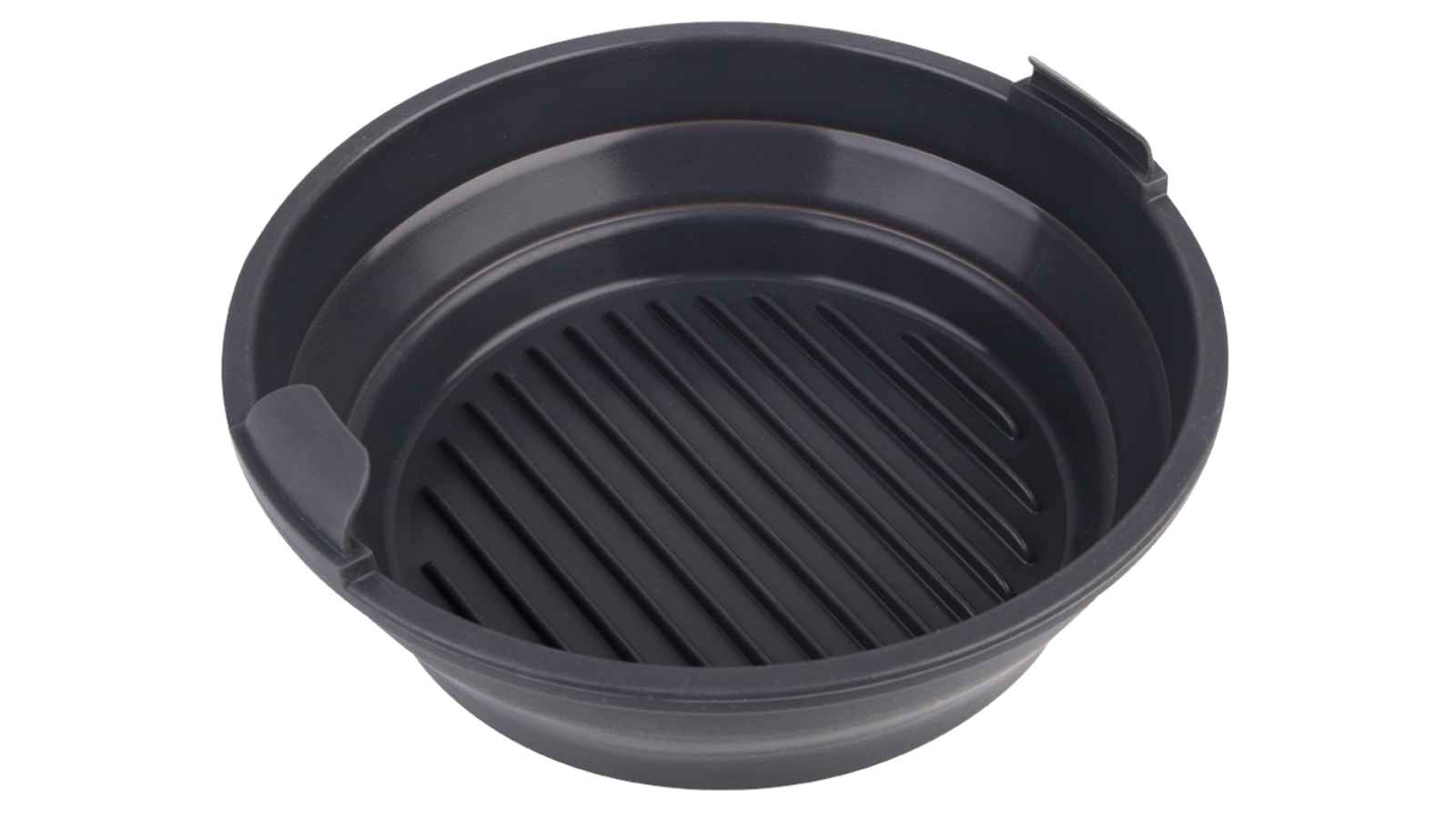 Purple Spoilz Daily Bake Grey Silicone Collapsible Air Fryer Basket - 22cm