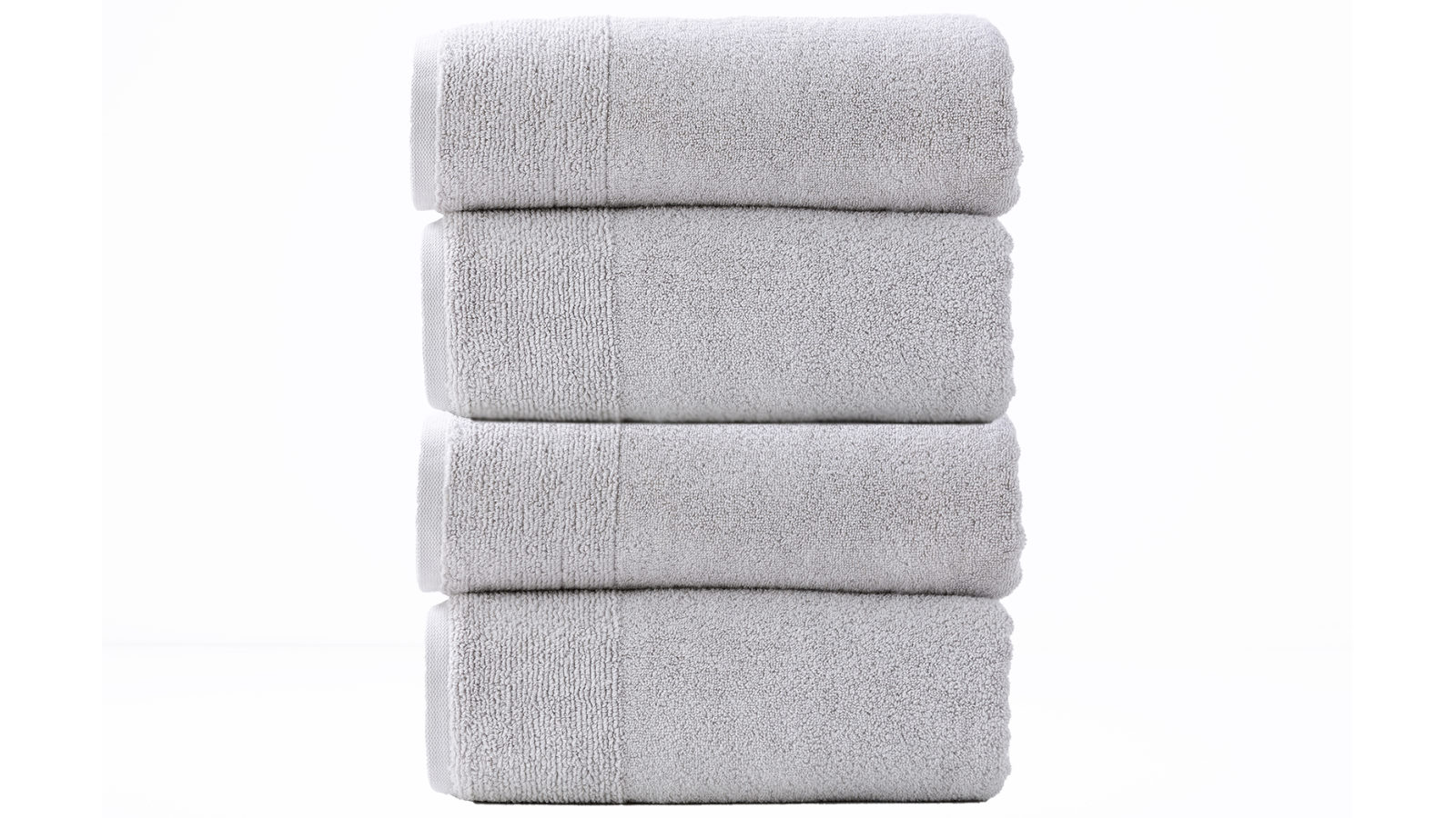 Renee Taylor Aireys 650gsm Zero Twist 4 Piece Bath Towel - Vapour
