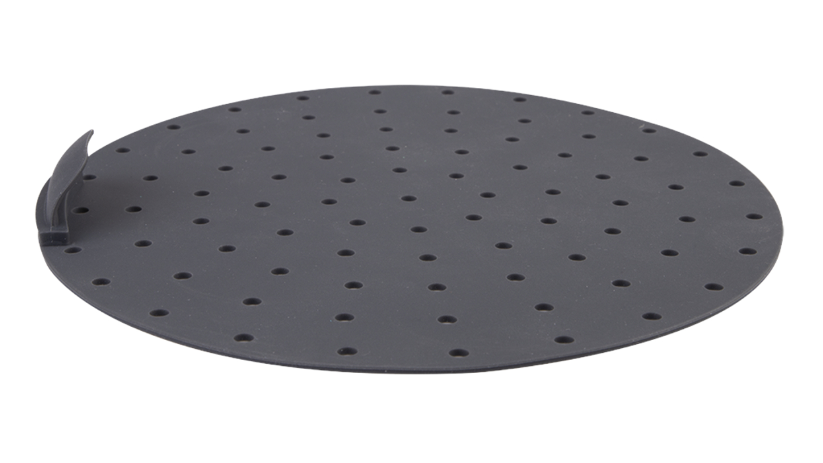 Purple Spoilz Bake Round Grey Silicone Air Fryer Liner - 22 x 22cm