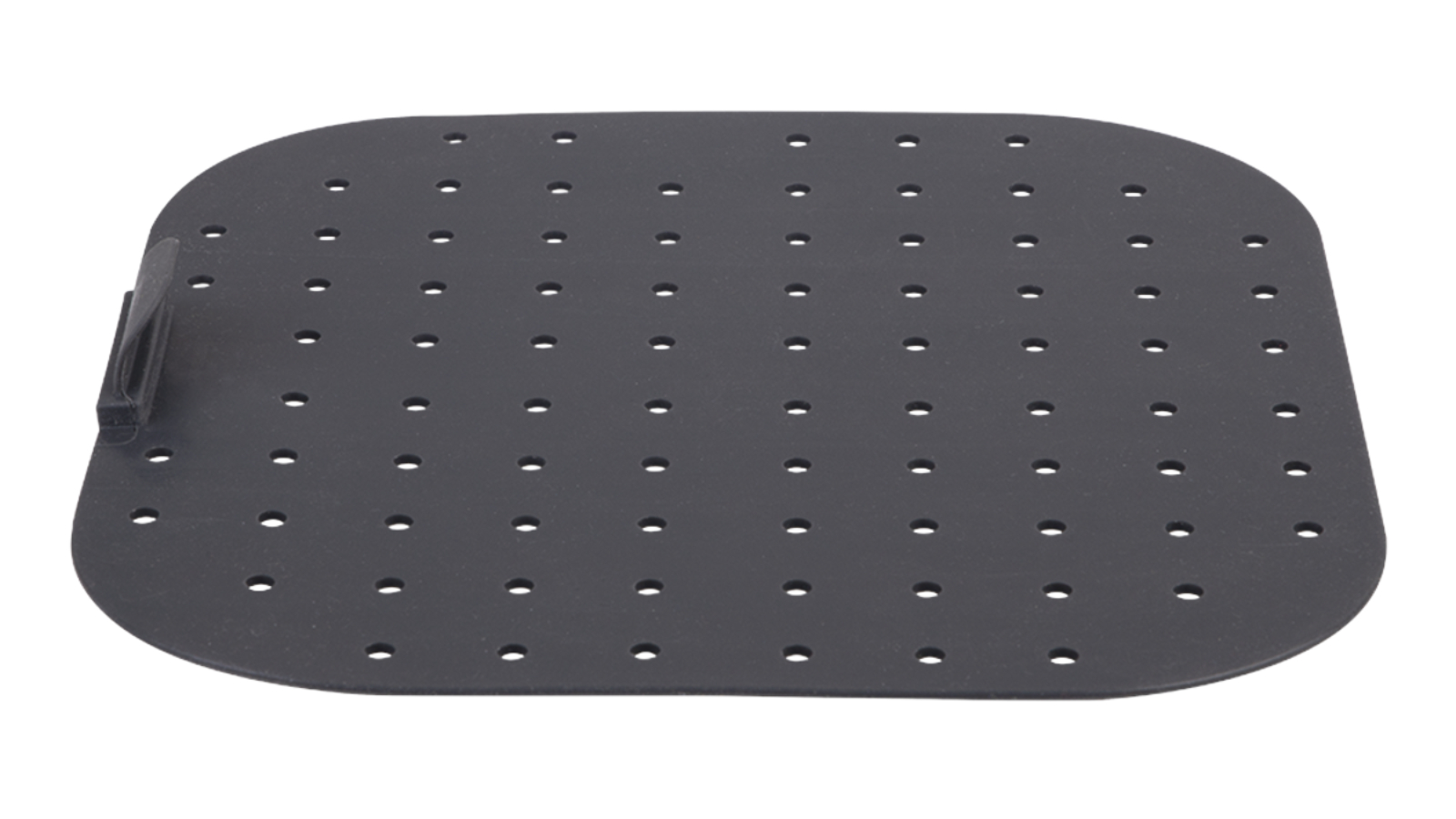 Purple Spoilz Bake Square Grey Silicone Air Fryer Liner - 22 x 22cm