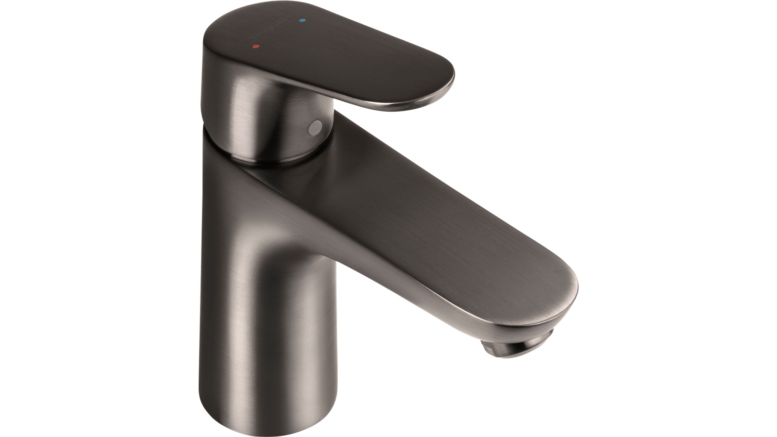 Hansgrohe Decor Single Lever Basin Mixer 100 without Waste Set - Brushed Black Chrome