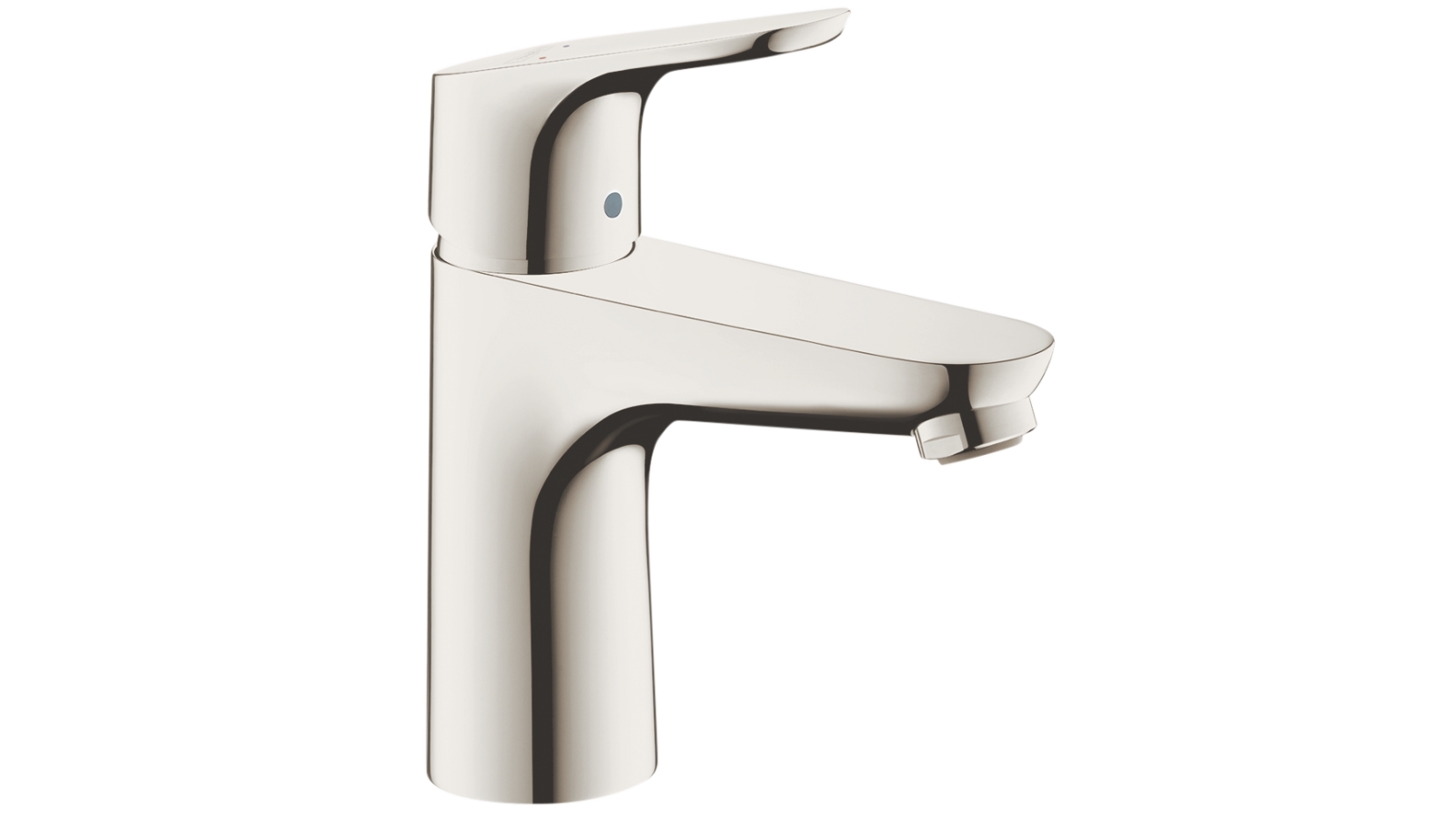 Hansgrohe Focus Basin Mixer 100 without Waste - Brushed Nickel