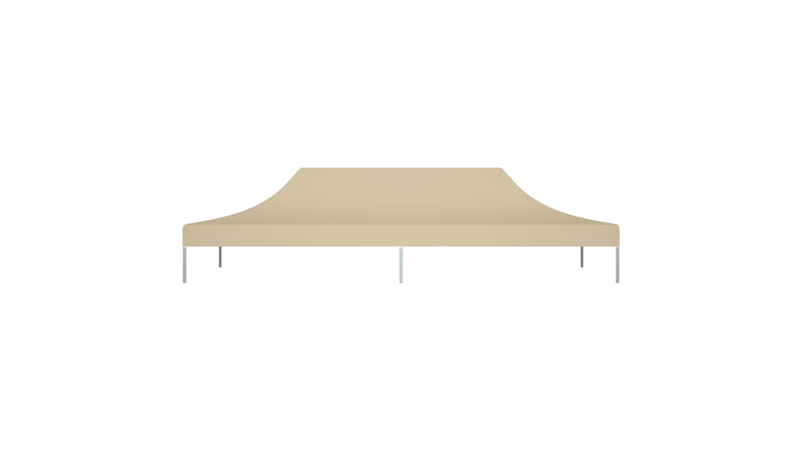 vidaXL 270 SQM 6 x 3m Party Tent Roof - Beige