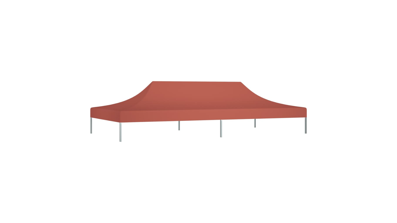 vidaXL 270 SQM 6 x 3m Party Tent Roof - Terracotta