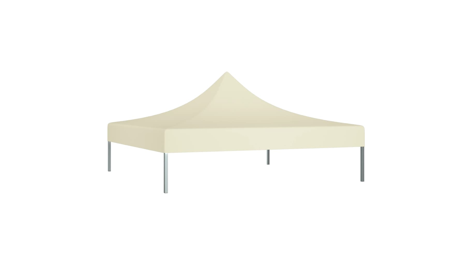 vidaXL 270 SQM 2 x 2m Party Tent Roof - Cream