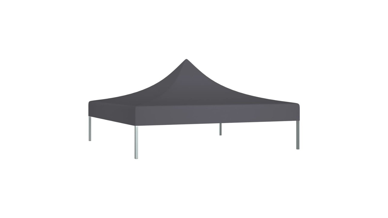 vidaXL 270 SQM 2 x 2m Party Tent Roof - Anthracite