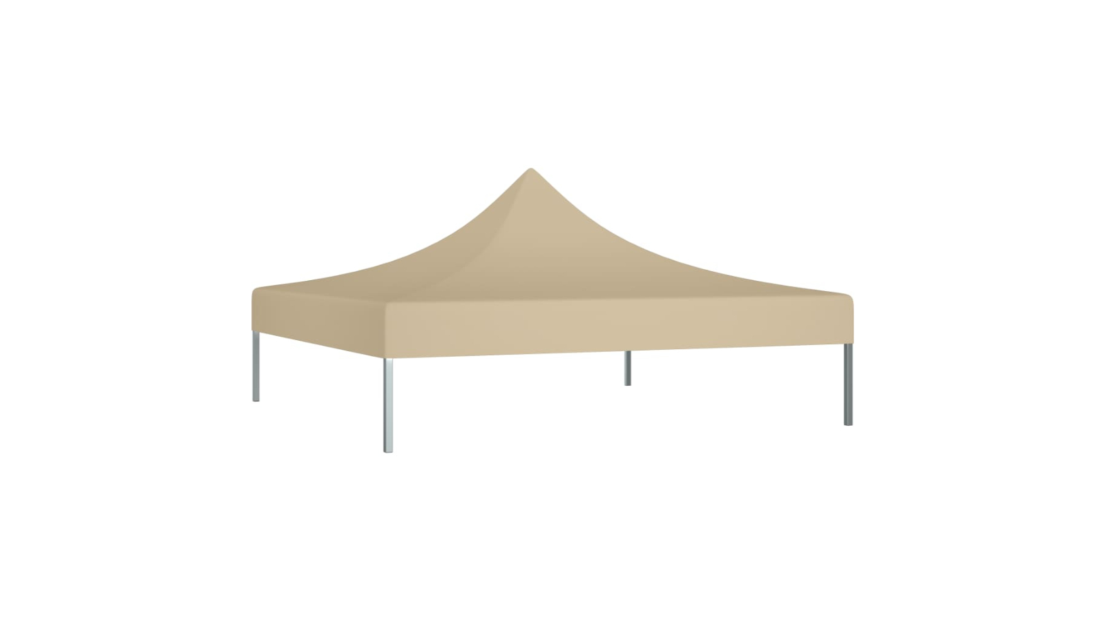 vidaXL 270 SQM 2 x 2m Party Tent Roof - Beige