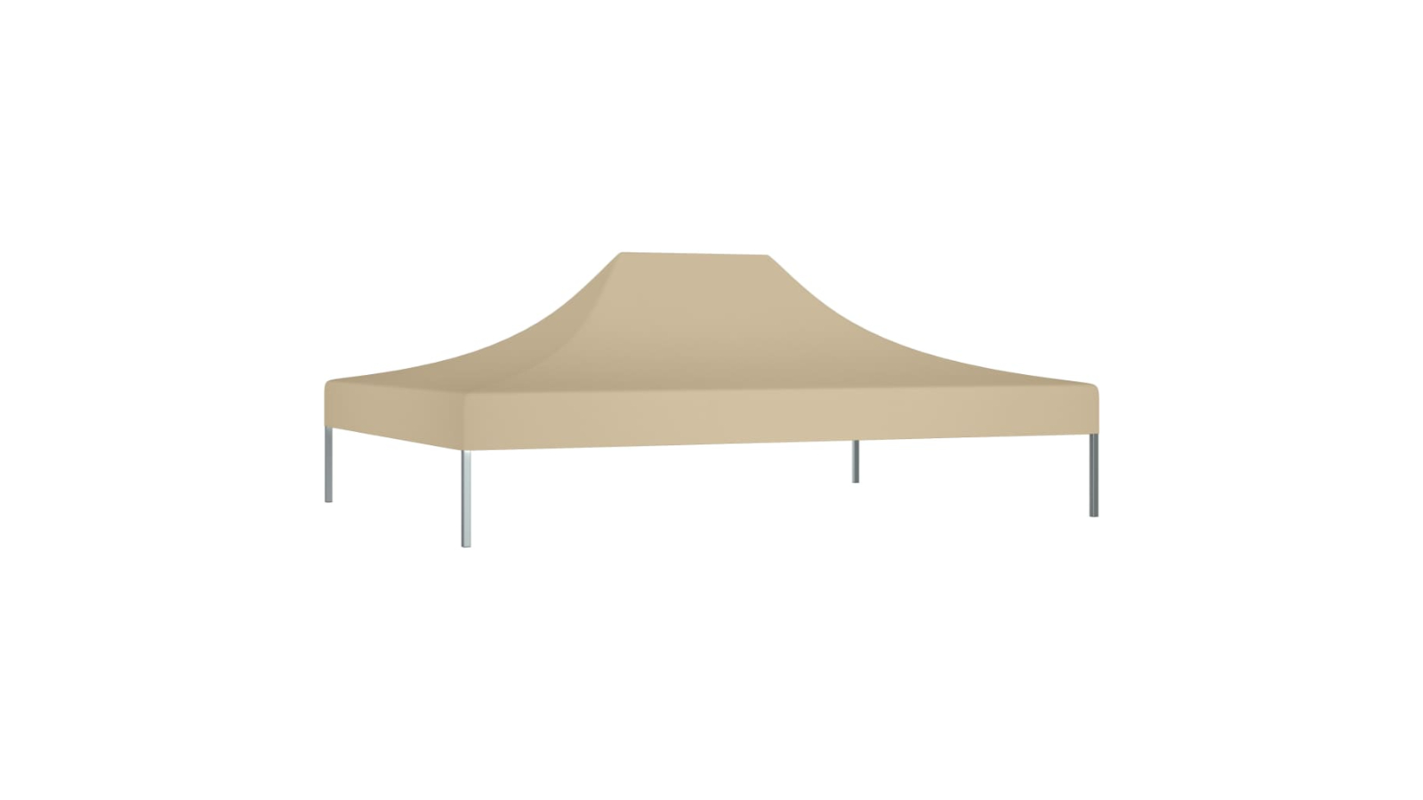 vidaXL 270 SQM 4.5 x 3m Party Tent Roof - Beige