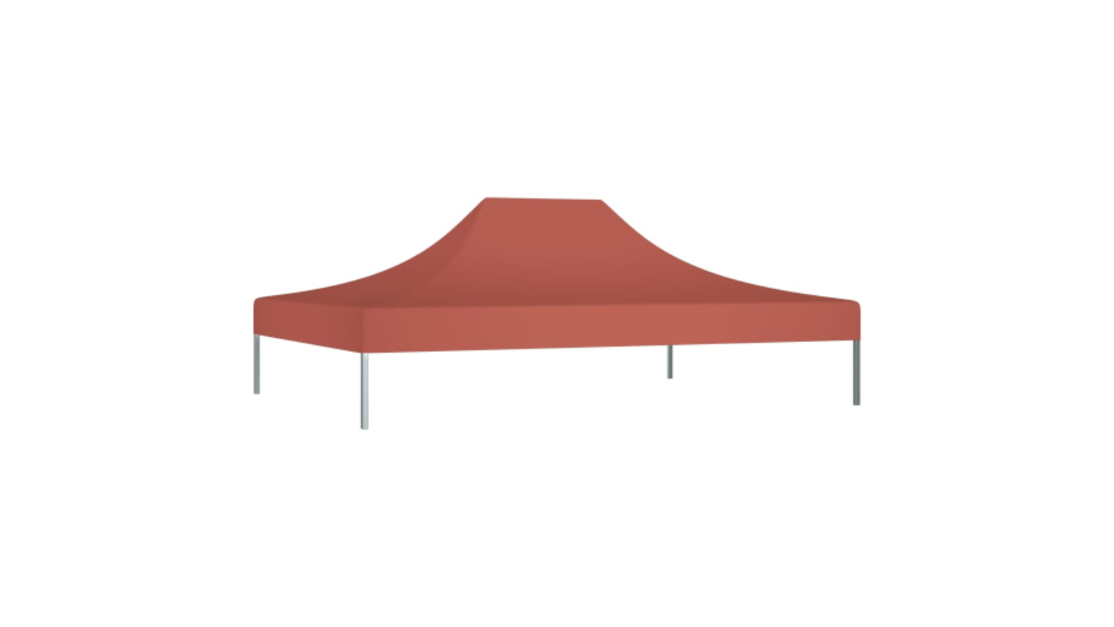 vidaXL 270 SQM 4.5 x 3m Party Tent Roof - Terracotta