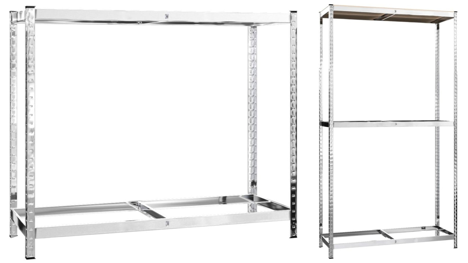 vidaXL Silver 2 Layer 3 Piece Tire Racks Harvey Norman