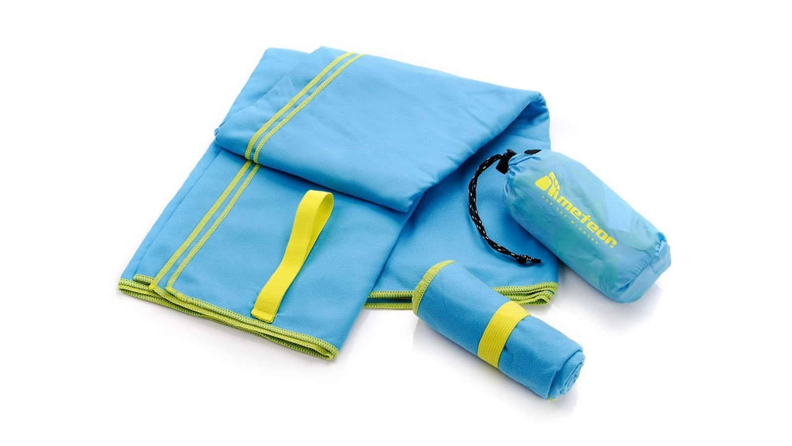 Meteor For The Winners Light Blue Quick-Dry Microfiber Gym Towel