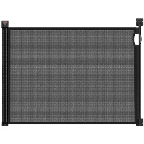 Pet Scene Mesh Black Retractable Baby Enclosure Safe Guard for Stairs