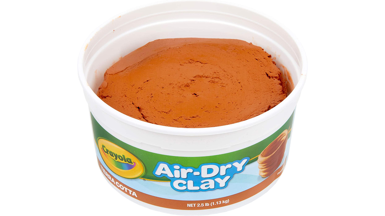 Crayola 1.13 Air Dry Terracotta Colour Sculpt Model Clay Great for Art Project