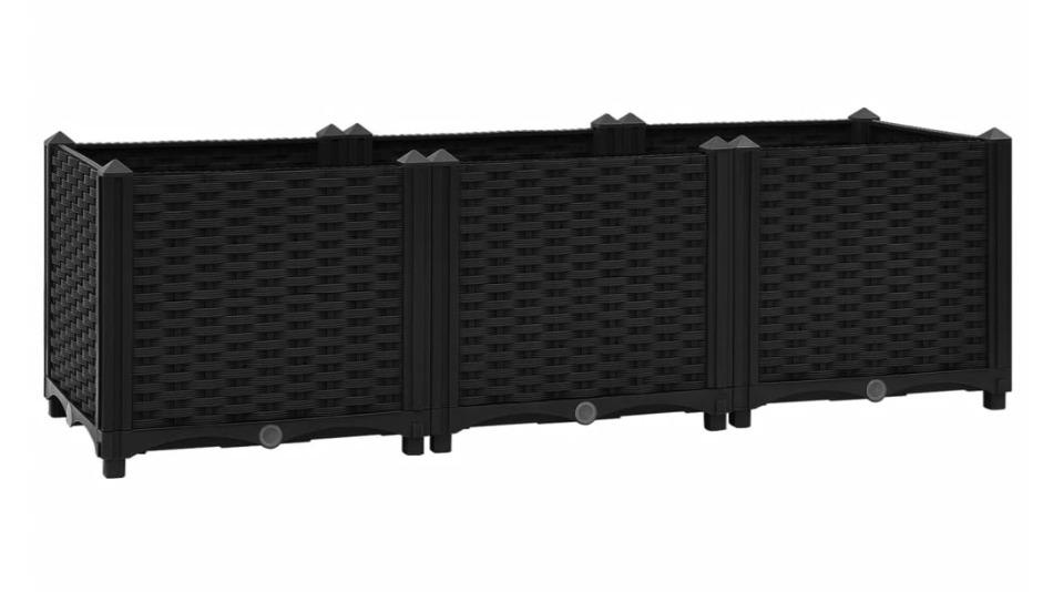 vidaXL Raised Bed Polypropylene - 120x40x38cm 