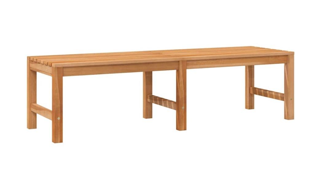 vidaXL Teak Wood Garden Bench