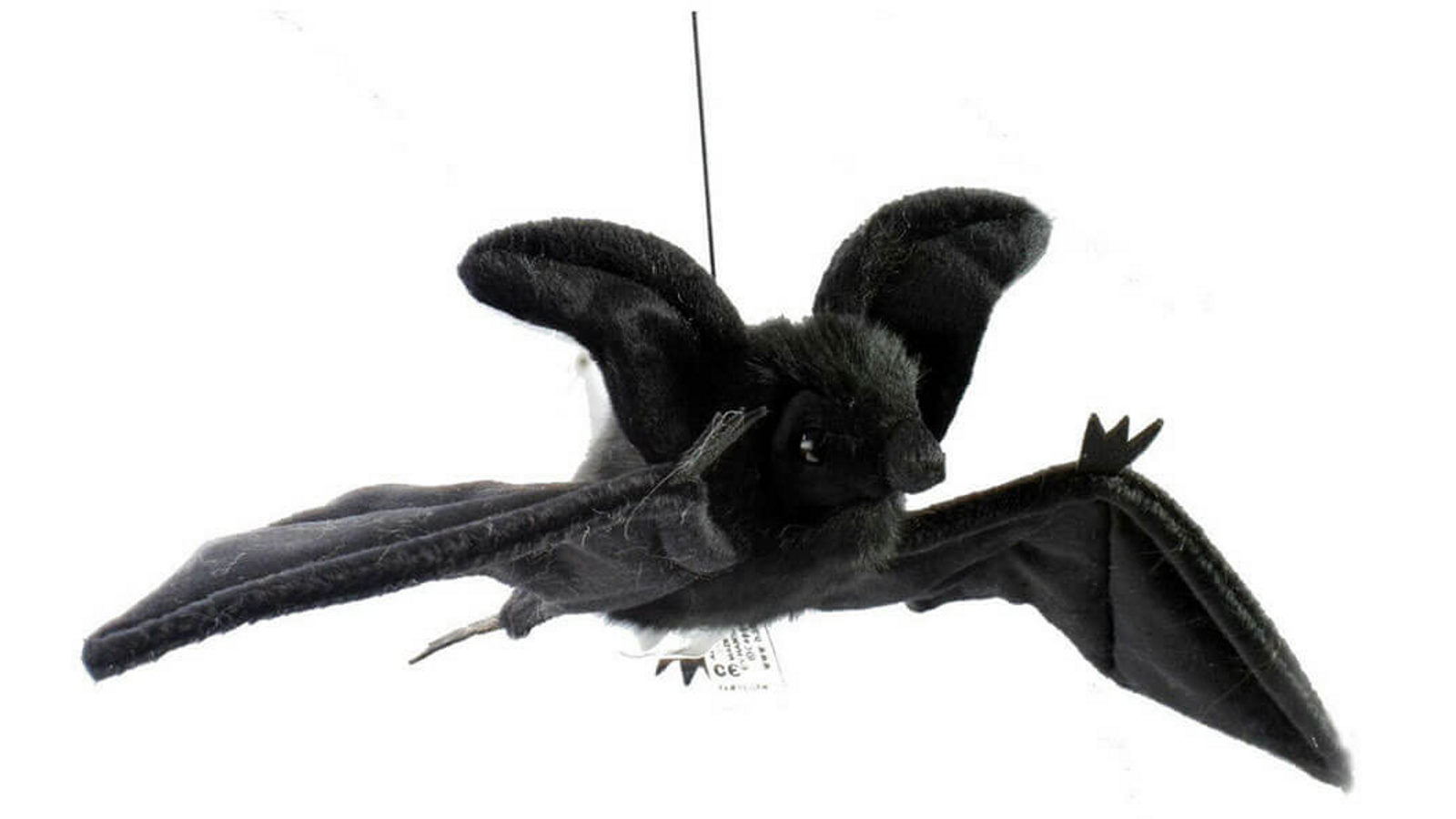 Hansa 37cm Black Hanging Bat
