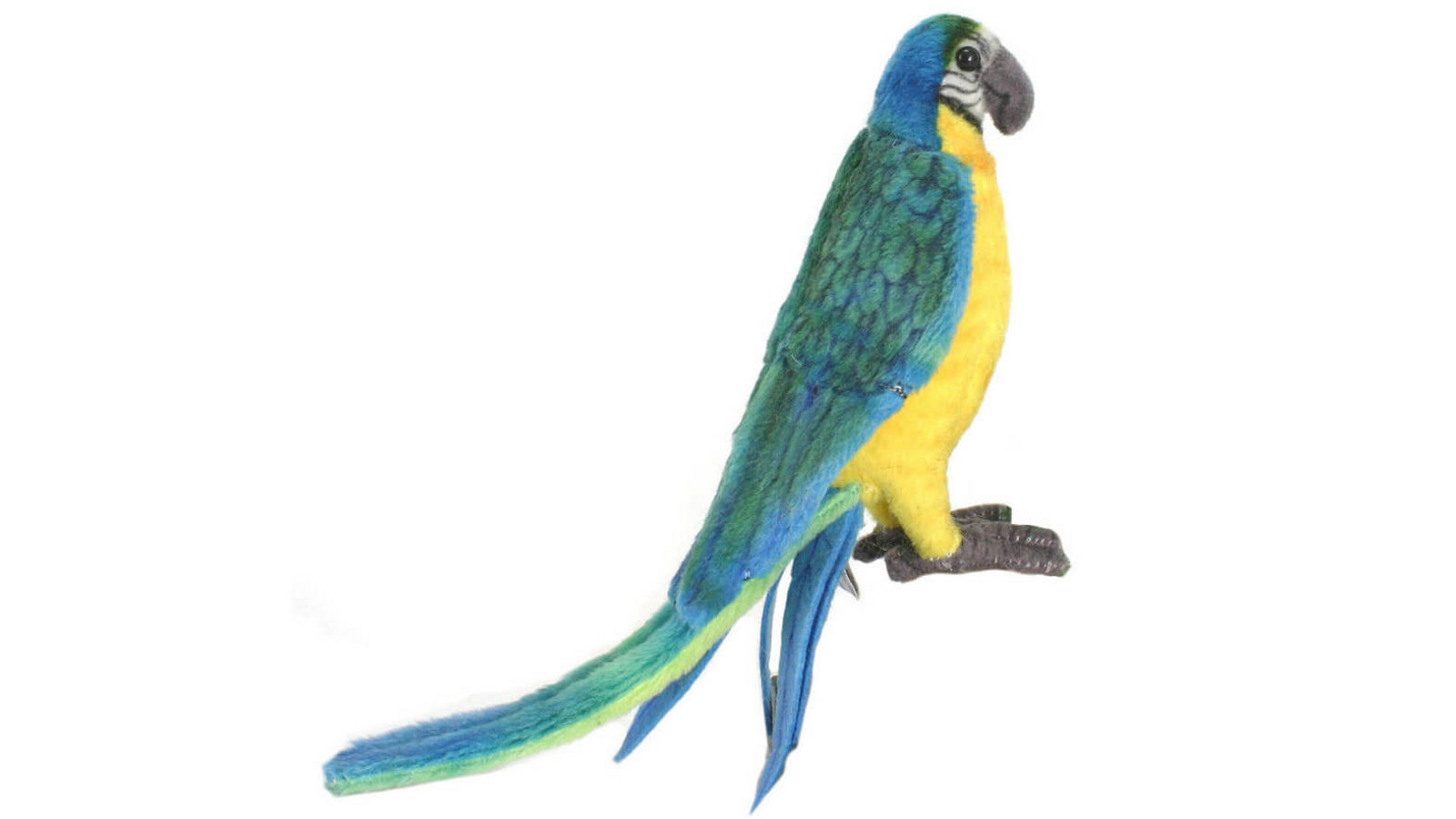 Hansa 15cm Blue & Yellow Macaw Plush Toy