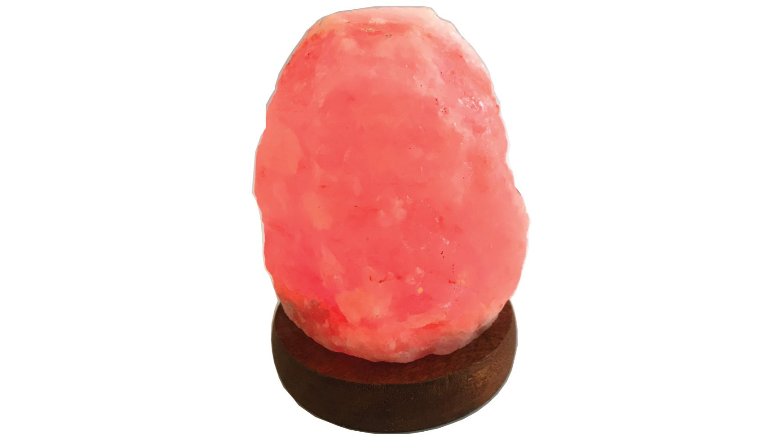 Orku Red Natural Rock Crystal Himalayan Pink Salt Lamp - Mini